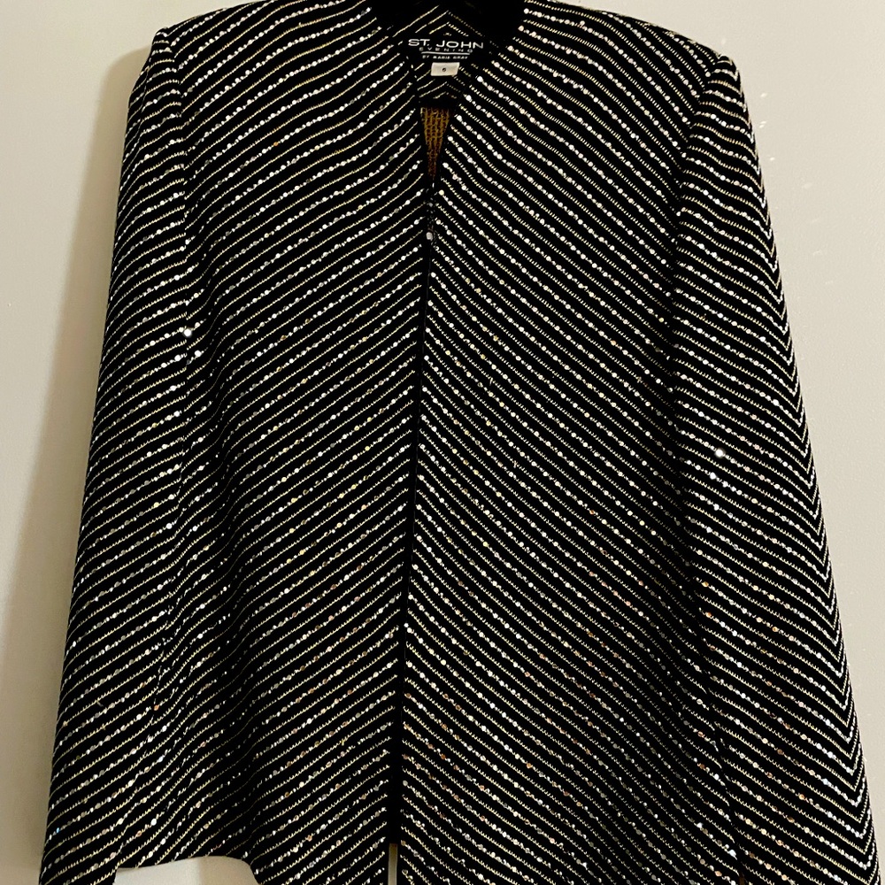 ❤️Vintage St.John Sequin Jewel Jacket